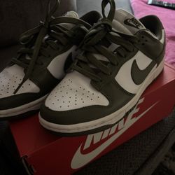 olive dunks womens 7