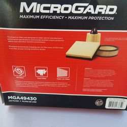 MICROGARD AIR FILTER 2016 LEXUS nx 200T