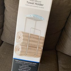Wall Mount Towel Holder 