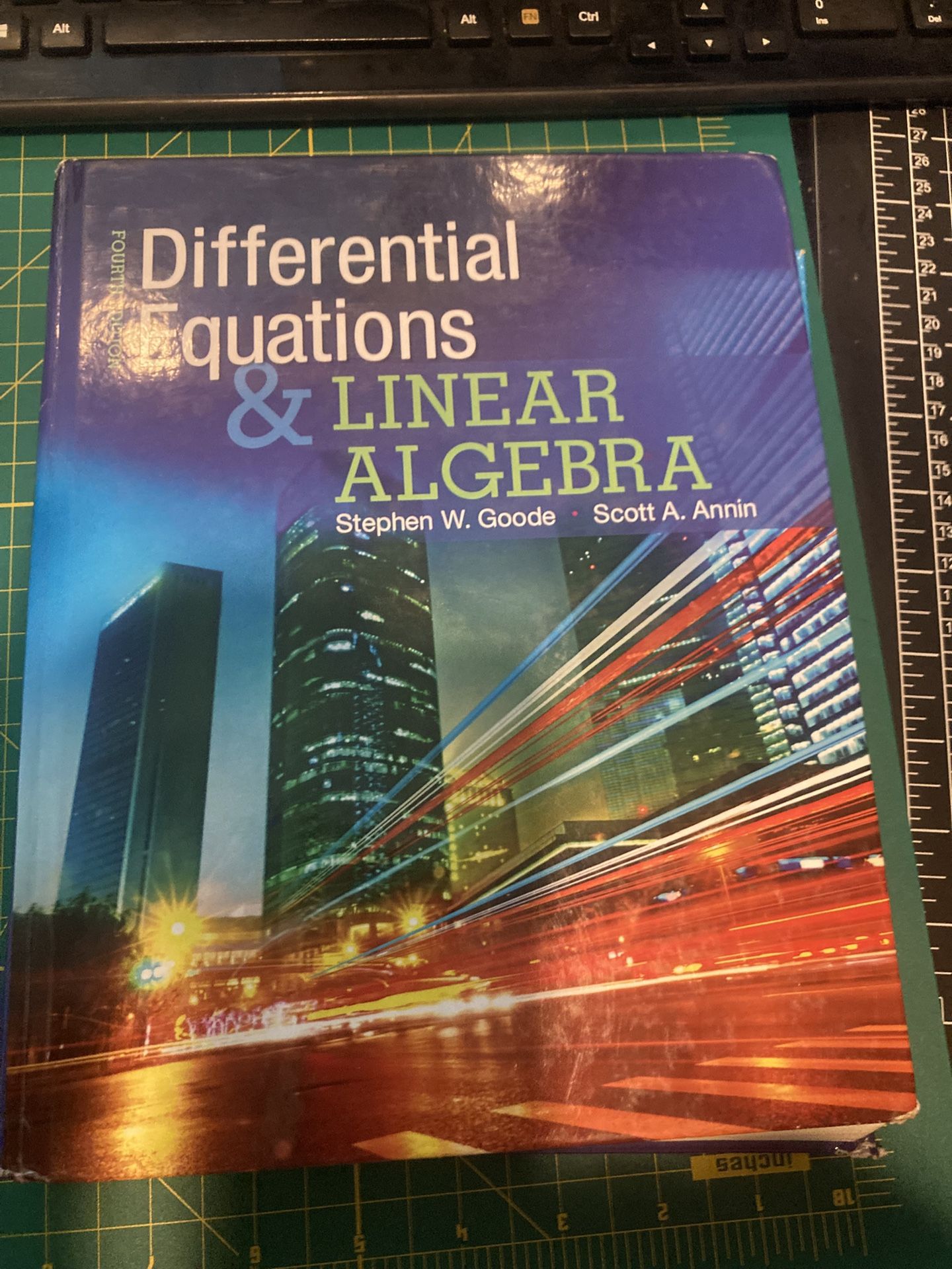 Differential Equations & Linear Algebra Textbook