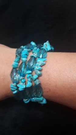 Natural Turquoise " bracelet ""