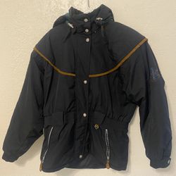 Vintage Obermeyer Ski Jacket Women’s Size M Retro 90s Apres Snow Coat