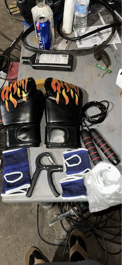 Boxing Gloves Set with Training Accessories