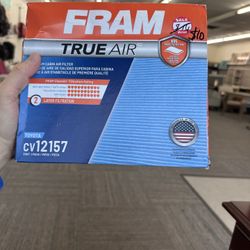🚗 FRAM TrueAir Premium Cabin Air Filter – N95 Grade (2 Pack) – Brand New 🌬