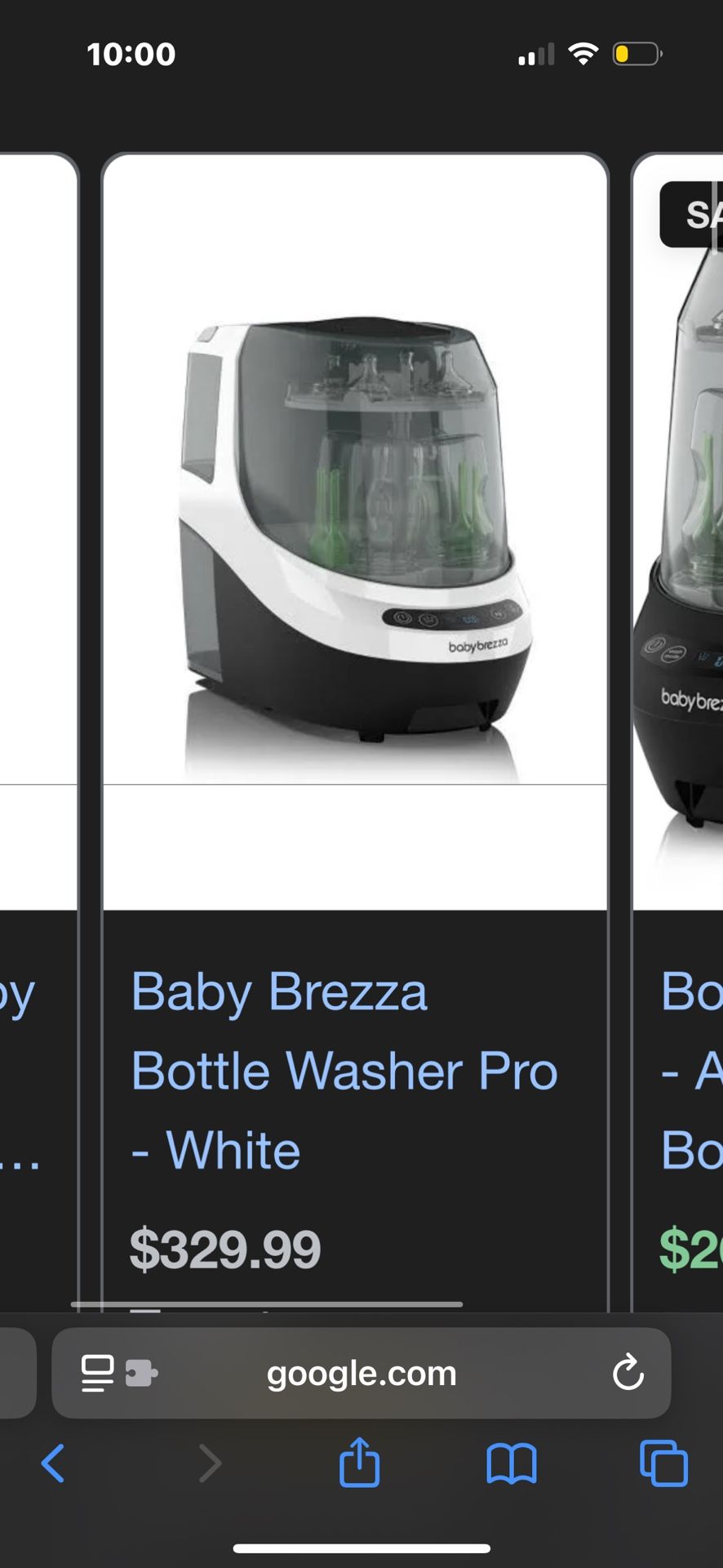 Baby Brezza Bottle Washer Pro 