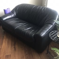 Black Loveseat
