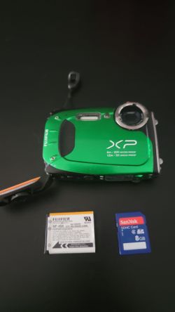 Fujifilm XP Waterproof Digital Camera Green