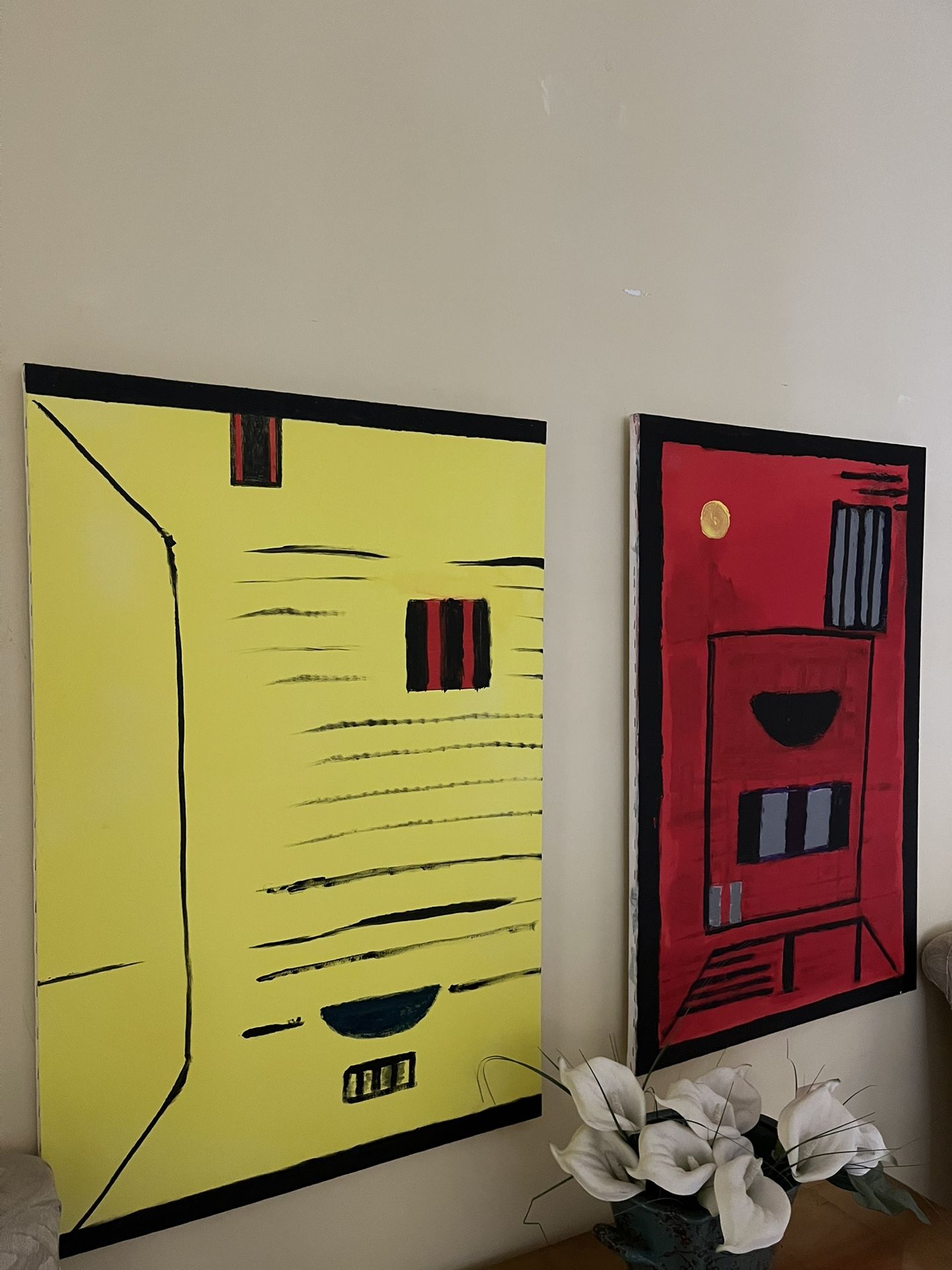 Two Homey Paintings