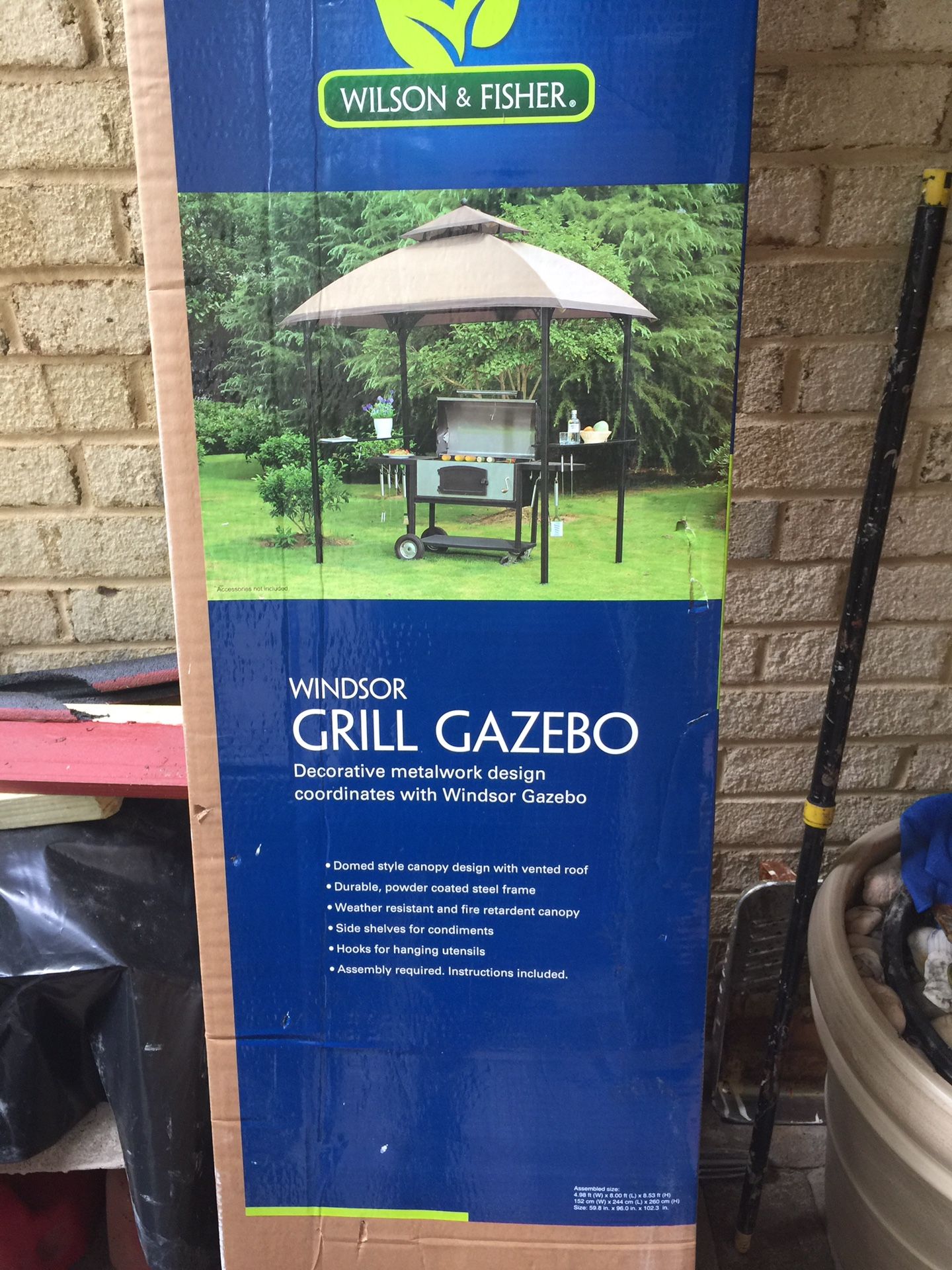 Wilson & Fisher Grill Gazebo