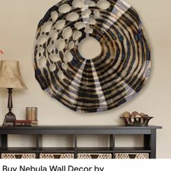Beautiful Large Metal Nebula Wall Art 