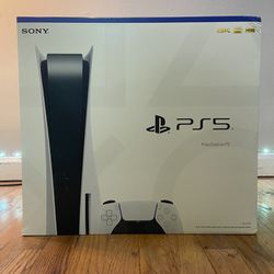 Unopened Brand New Playstation 5 Disc Edition
