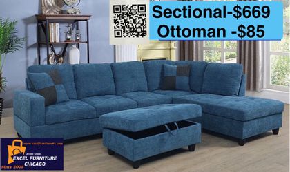 BRAND NEW -Free Delivery. Sectional, Sofa , Couch