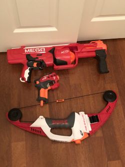 NERF MEGA LOT