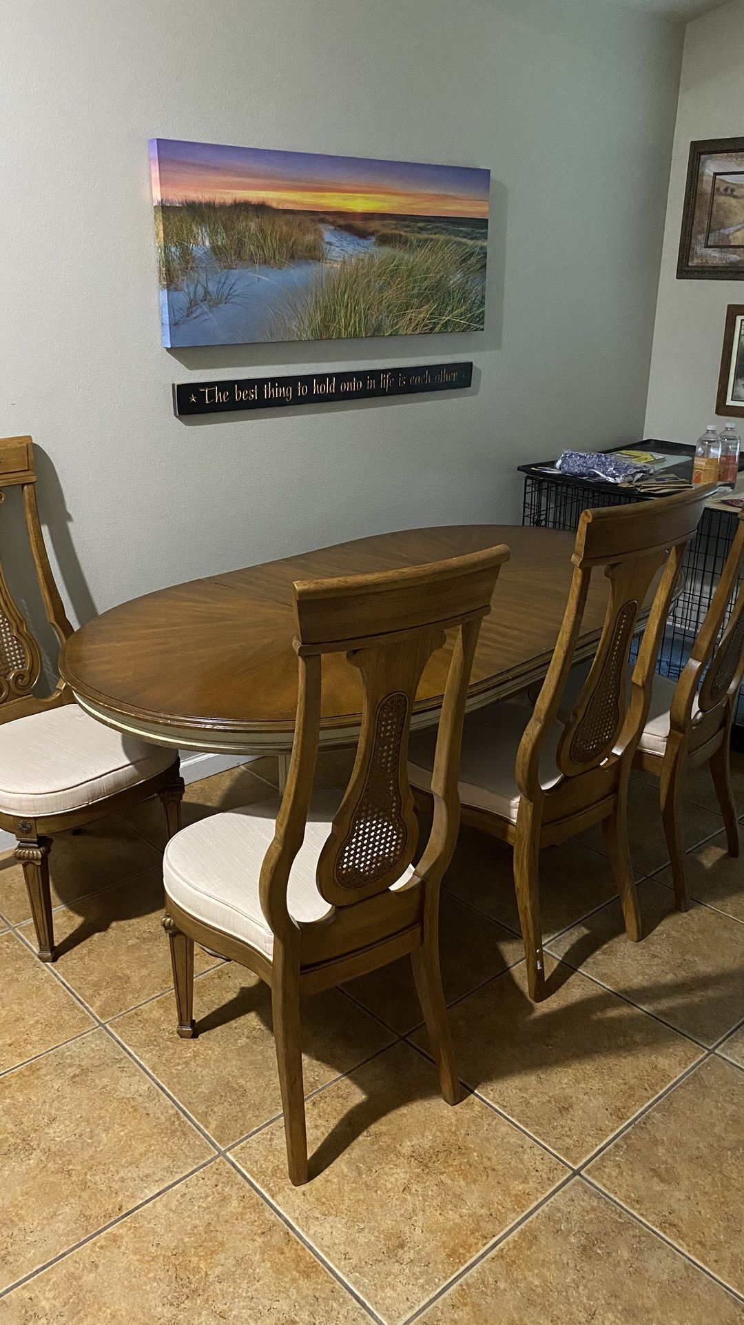 Big Table + 4 Chairs