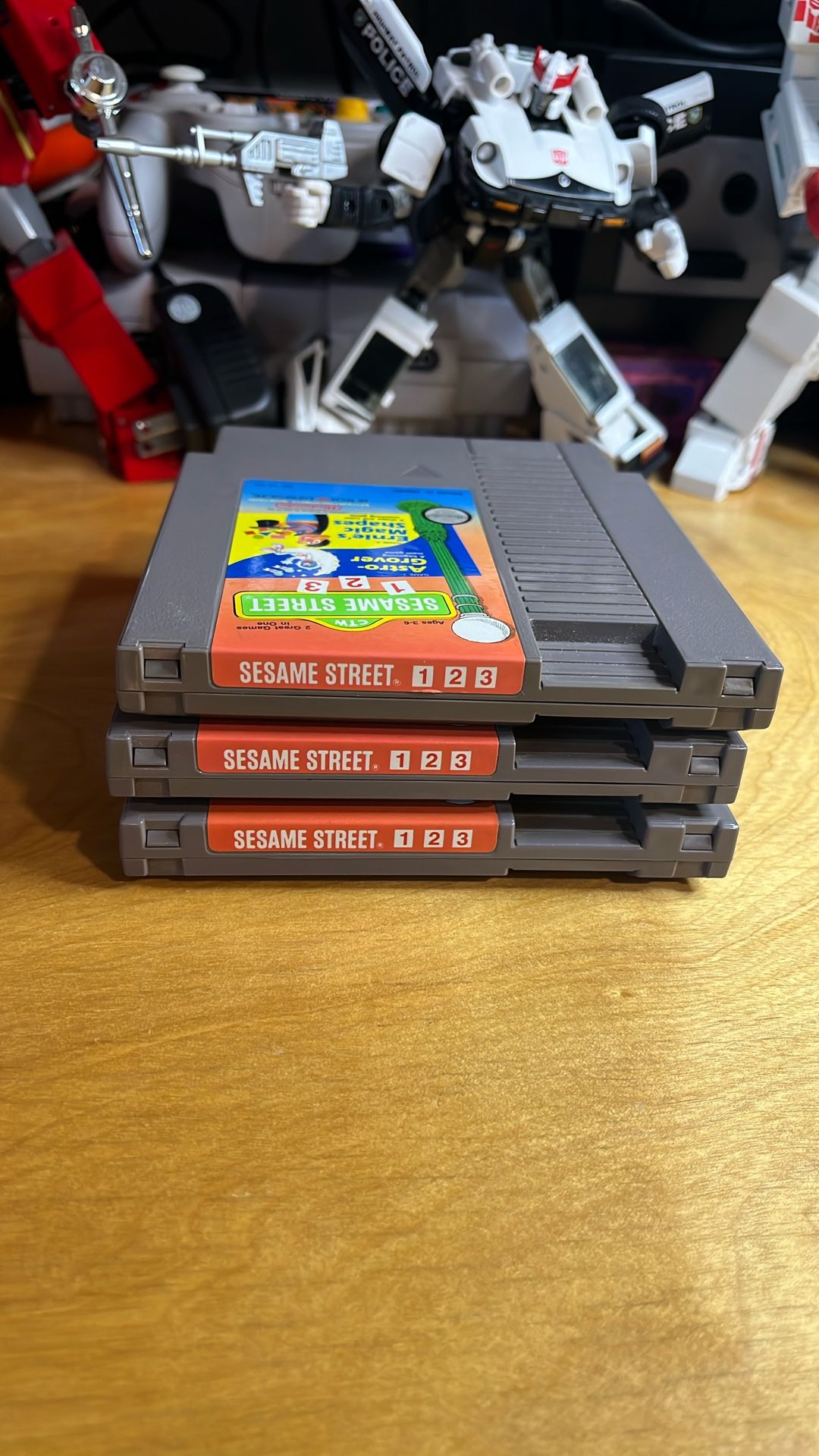 Nintendo NES - Sesame Street 123