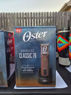 New Oster Cordless Classic 76 Clippers