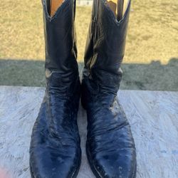 Ostrich Boots