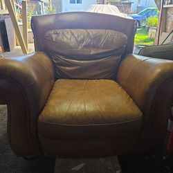Leather sofa