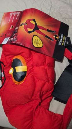 Mr. Incredible Adult Halloween Costume – Padded Muscle Suit