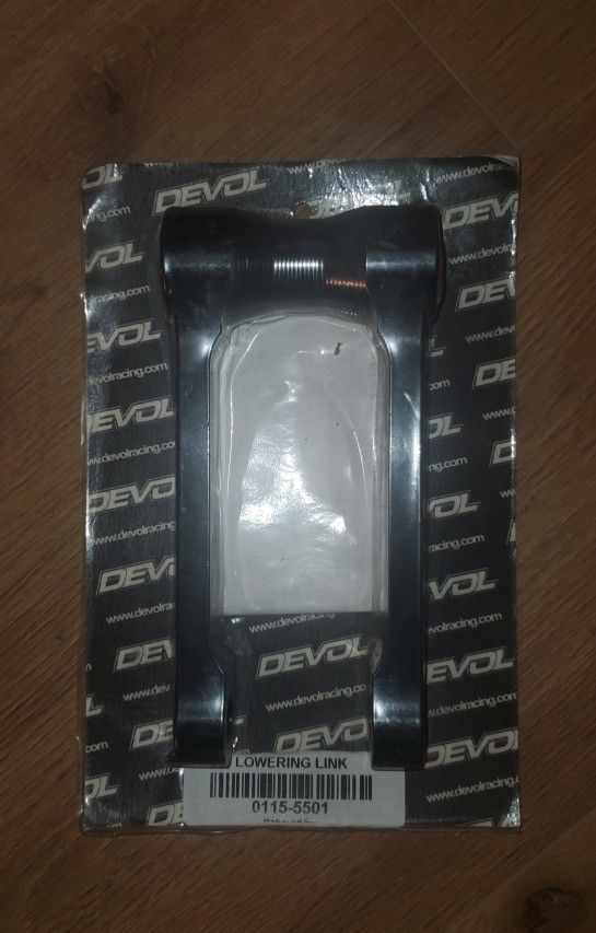 DEVOL Lowering Link 1.25" Black Yamaha '05-'08