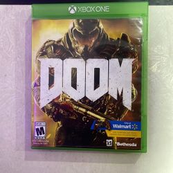 Doom Xbox One Video Game 
