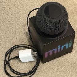 HomePod mini black full