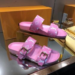 Louis Vuitton Pink Sandals 