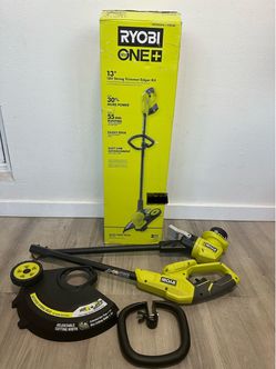 RYOBI ONE+ 18V 13 in. Cordless Battery String Trimmer/Edger (Tool Only)