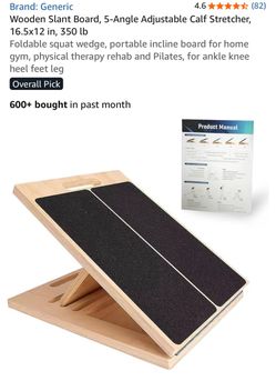 Wooden Adjustable Calf Stretcher Stand