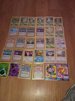 Vintage Pokemon cards