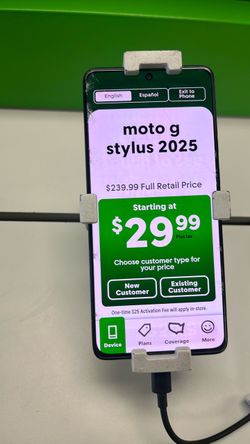 Motorola G stylus