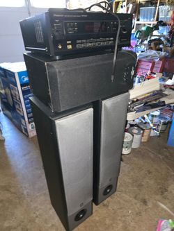Working sterio, speakers, and sub