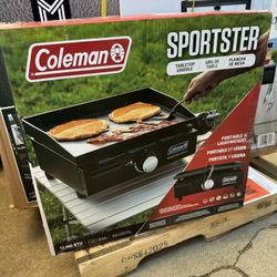 Coleman Sportster Tabletop 17-inch Griddle, Black