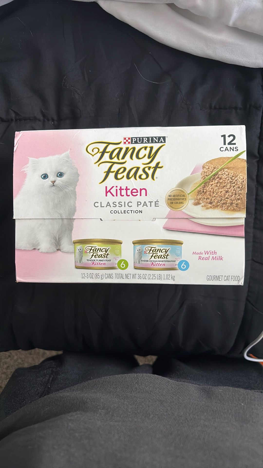 Free Kitten Food 8 Pack