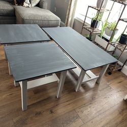 Coffee Table And 2 End Tables 