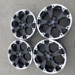 4 — 17x7 5x100 5x3.94 Stock Enkei Subaru Forester Crosstrek Outback Impreza Wrx Prius Matrix Celica Corolla Wheels Rims !!
