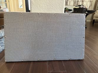 Frameless Fabric Bulletin Board