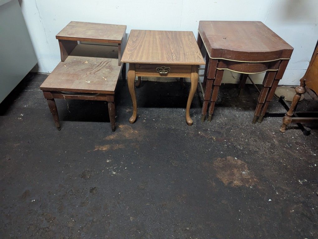 Four End Tables