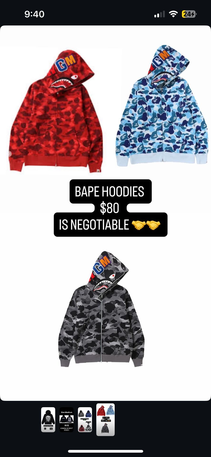 Bape Hoodie
