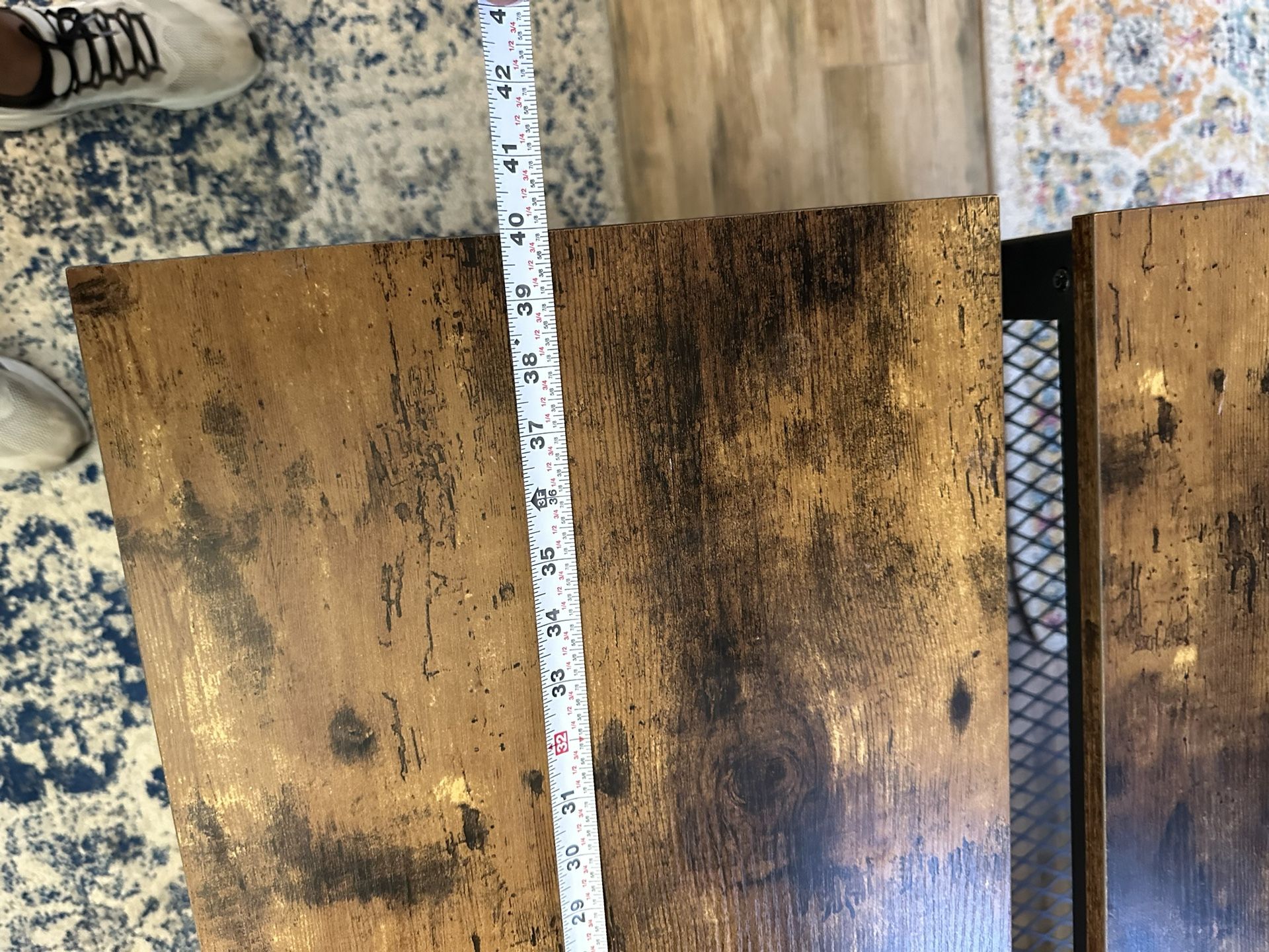 Table With Shelves