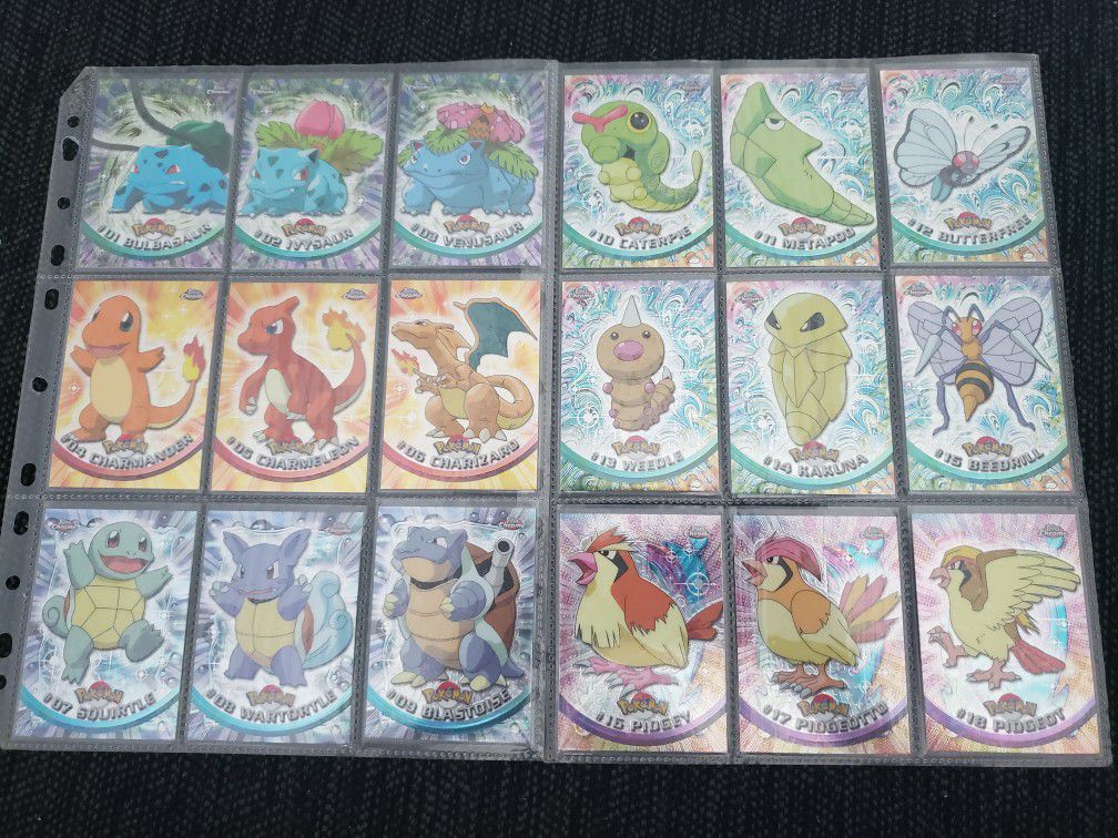 Pokemon TOPPS Cards Complete Set 1-151