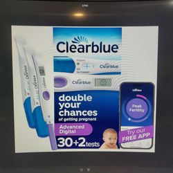 Clearance Advamced Digital Ovulation Kit, 32 Count
