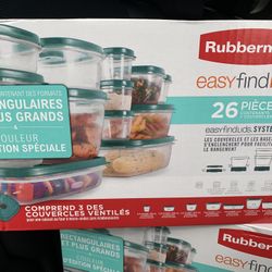 Rubbermaid Tupperware 26 Pieces