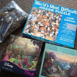 Puzzles Good Condition $4.00 Each 