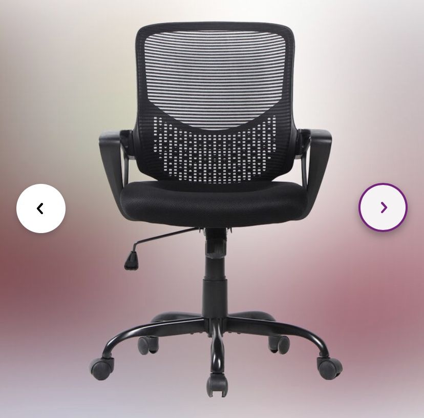 Ergonomic mesh back student work office school zoom online class classroom desk chair