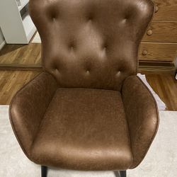 Brown Accent Chair