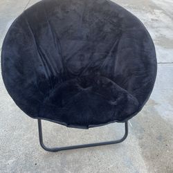 Plush Saucer Chair