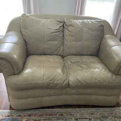 2 Leather Couches