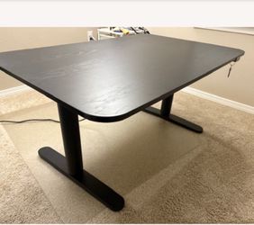 Stand up DESK electric table, Brekant by Ikea