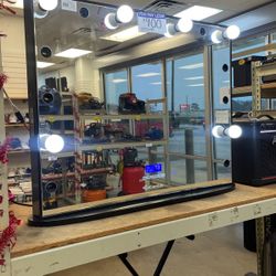 Vanity With Bluetooth Speaker 